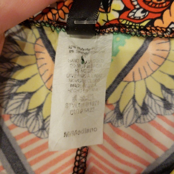 Flowing long pants with a gorgeous fun pattern - Picture 4 of 4